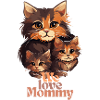 Cat - We love mummy