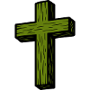 Wooden Cross Icon