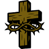 Croix Couronne d’épines Symbole