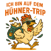 Huhn auf Abenteuerreise