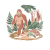 Bigfoot and his trusty Turtle