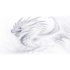 Dragon - Noir et blanc