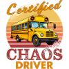 School bus CERIFIED CHAOS DRIVER