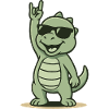 Dino rocks!