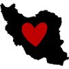 Iran Persia Love Heart