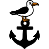 Anker Möwe Hafen
