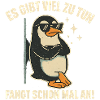 Cool Penguin in Office Job