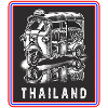 Tuk Tuk Thailand Retro Design
