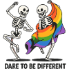 Dare To Be Different Skeletons