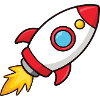 Retro Rocket Burst Design