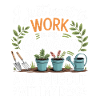 Jardinier amateur avec chien Jardin