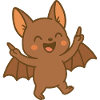 Smiley Bat Baby