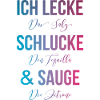 Tequila lécher, avaler, sucer