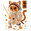 Samurai Cat
