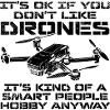 Drone Pilot Smart Hobby Saying