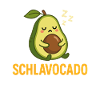 Schlavocado Avocat Sleeping Humour