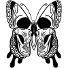Skull Butterfly