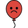 Sad Balloon – Emotives Cartoon Design