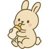 Lapin en flacon