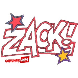 Schriftzug Zack
