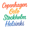 Copenhague – Oslo – Stockholm – Helsinki