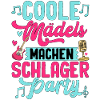Cool girls make Schlager party