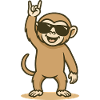 Rock'n'Swing Gibbon Baby