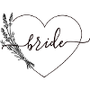 Team Bride Heart Wildflowers