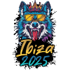 Ibiza 2025 Party Wolf