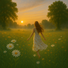 Girl Meadow