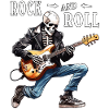 MUSICIAN GUITAR ROCK AND ROLL
