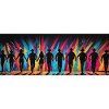 Line Dance Panorama Motif