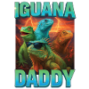 Leguan-Papa