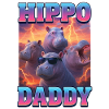 Nilpferd-Papa