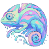 Pastel Chameleon