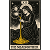Meadmother Tarot Card Art Print