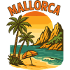Mallorca Retro Summer Design