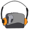 Cool Portable Cassette Audio Player