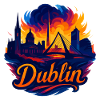 Dublin Capital Ireland Silhouette Gift