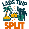 Lads Trip Split Party Shirt
