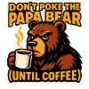 Papa Bear café humour matinal