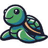 Cute Smiling Turtle