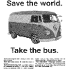 Volkswagen T1 Camper Red verden Tag bussen