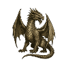 Legendary Dragon Style Engraving