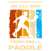 Never underestimate funny pickleball player