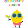 Funny Lemon - Party Zitrone - Geschenkidee