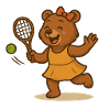 Tennis Bear