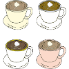 Coffee Cups Quartet