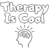 Therapy Is Cool – Therapie Statement Shirt