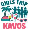Filles Trip Kavos Party Chemise